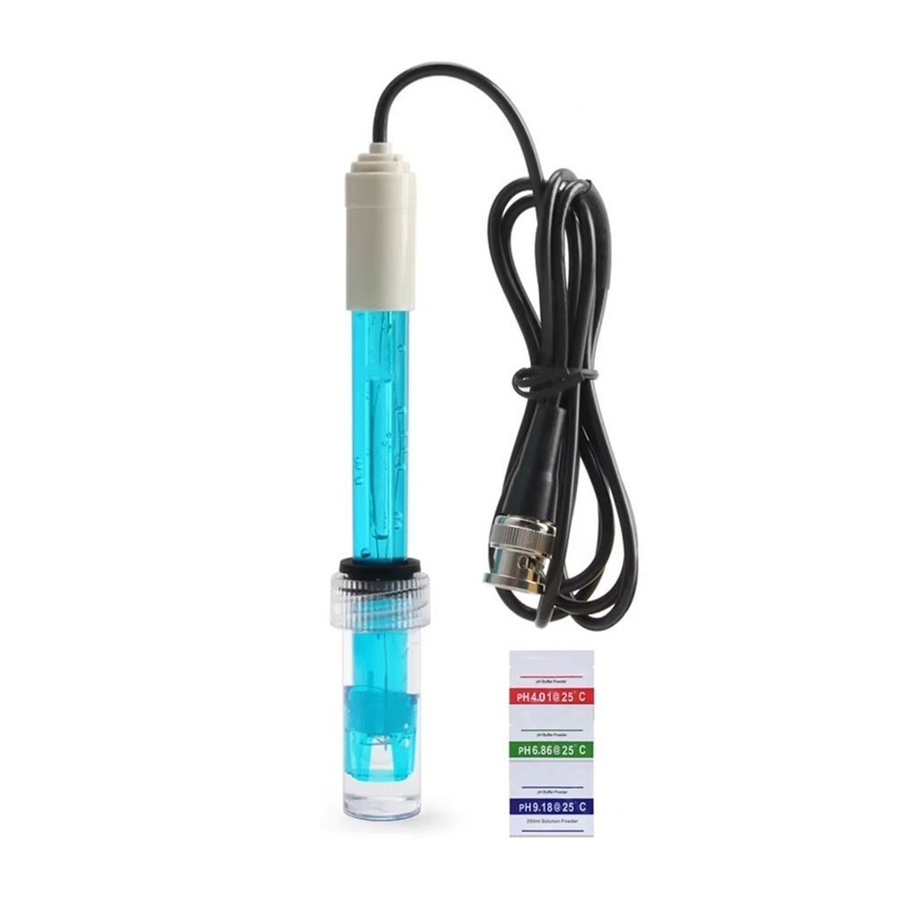 pH ORP replacement probe with BNC connector 300cm cable0-14 Q9 probe controller