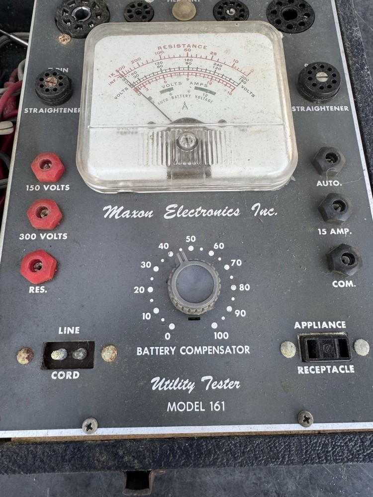 Vintage Maxon Electronics Utility Tester Model 161