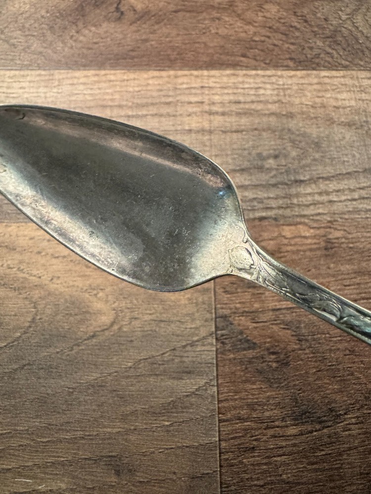 O.C. A1 Orange Pattern Silverplated Fruit Spoon