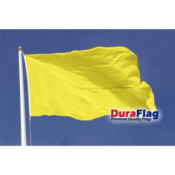 Plain Yellow Unprinted Flag Table Hand Waving Flags Bunting Scrunchie Displays