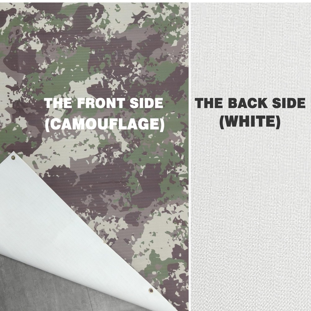 2mm Camouflage Archery Target Backstop Netting