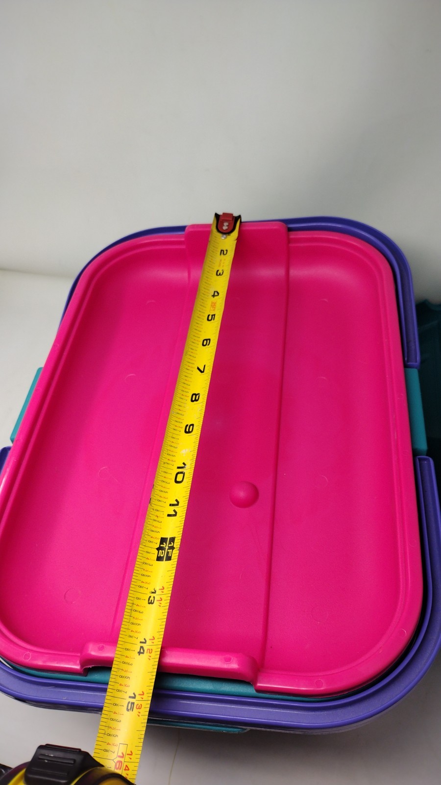 VTG 90s Eagle Craftstor Craft Tote Storage System Organizer Container