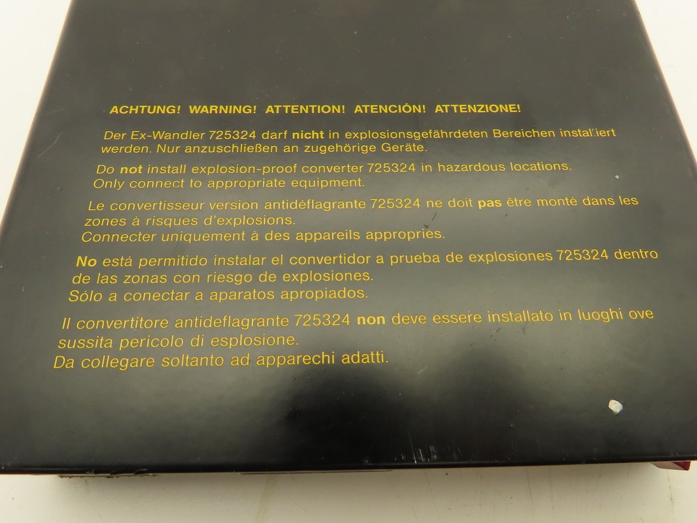 Sartorius 725324-1 Data Weighing System Controller Explosion Proof 120V 12VA