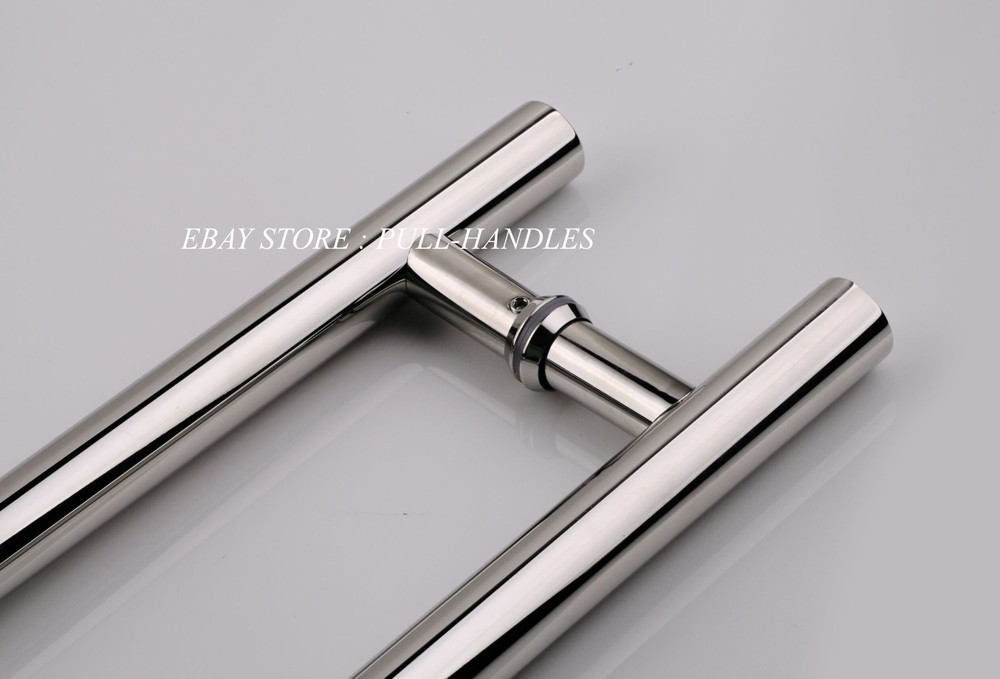 Shower Door Handle - 24" H-Style Ladder Pull (1" 1/4 diameter)