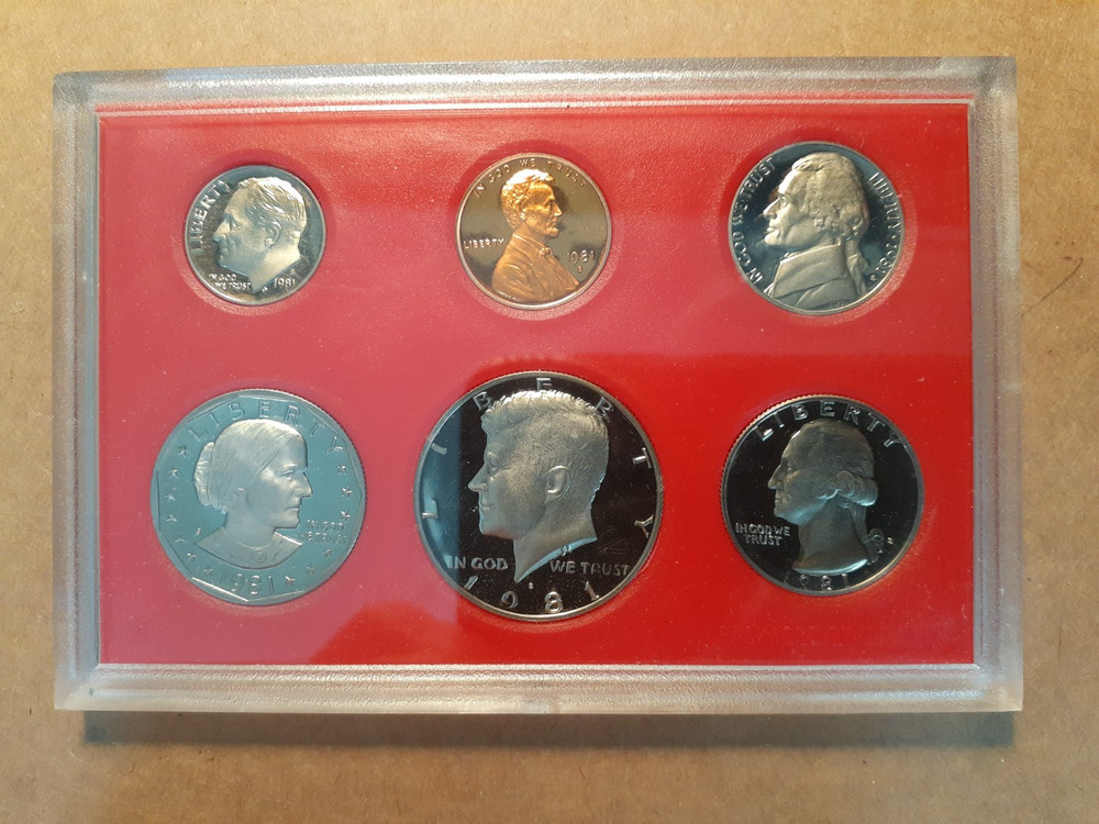 1981 S PROOF SET TYPE I