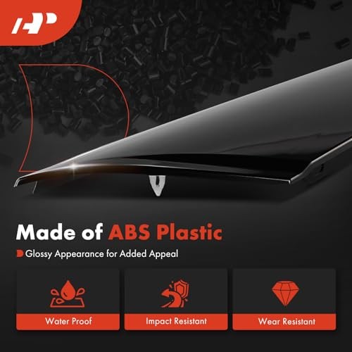 A Pillar Windshield Post Trim Compatible with Mini Cooper R55 R56 Front Left