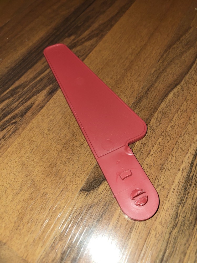 New Durable Red Plastic Flag Replacement For Missing Or Broken for Mailbox #PP10