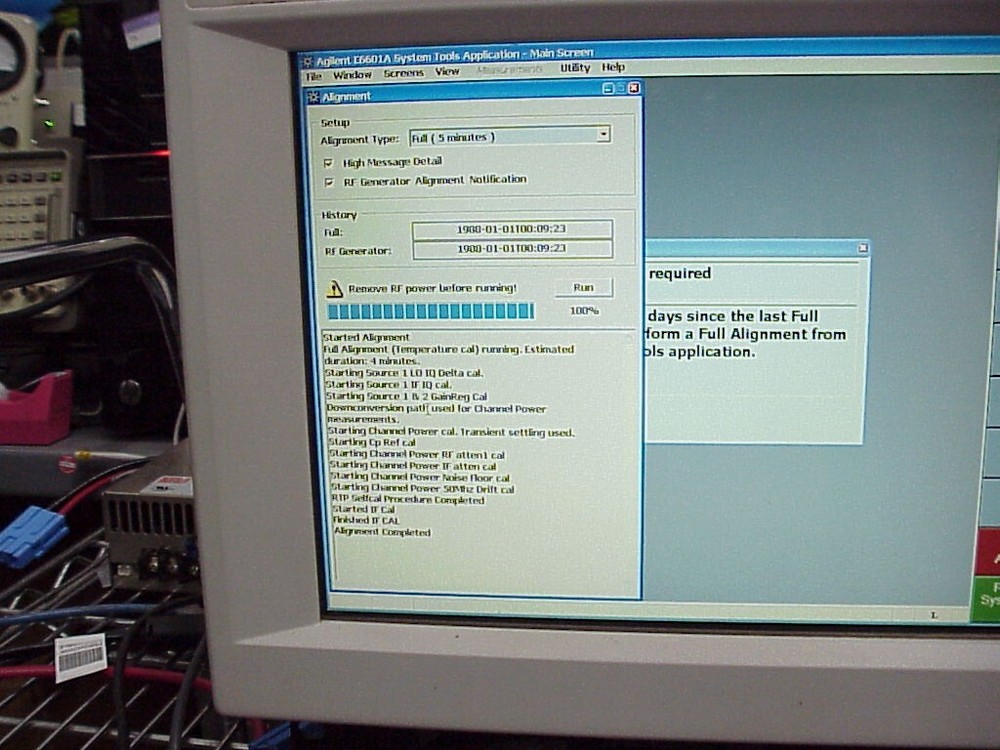 Agilent Keysight E6601A Wireless Communications Test Set OPTS-GSM/CDMA2000