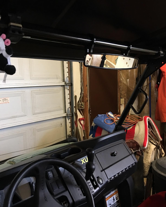 RZR UTV Rear View Center Mirror w/ 1.75" Bar for Polaris RZR 800 900 S/XP 1000