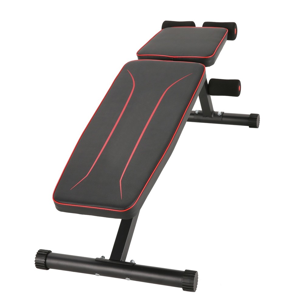 Folding Weight Bench Adjustable Workout Bench Press Full Body Strength Exercise