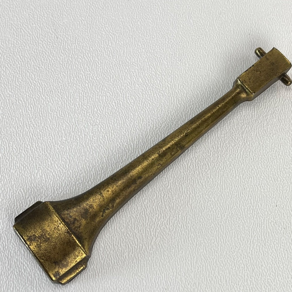 Solid Brass Replacement Door Knocker Strike Bar MidCentury 4.5" Door Hardware