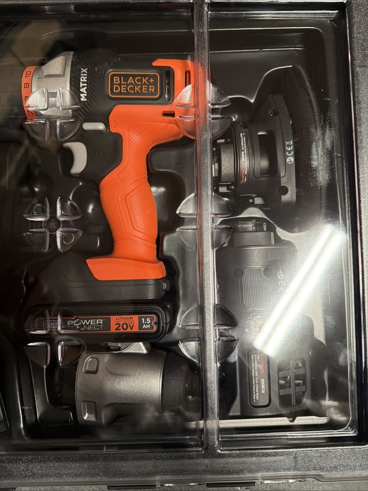BLACK+DECKER Matrix (TM) 20V Max* 6-Tool Combo Kit With Case - BDCDMT1206KITC