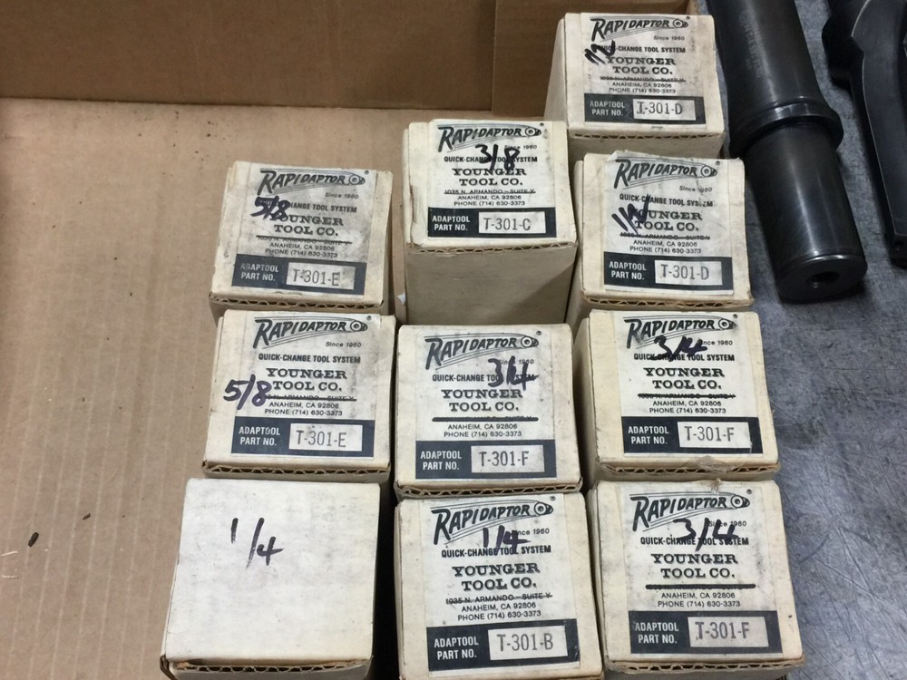 YOUNG TOOL RAPIDADAPTER TOOL HOLDER DROP DOWN LIST