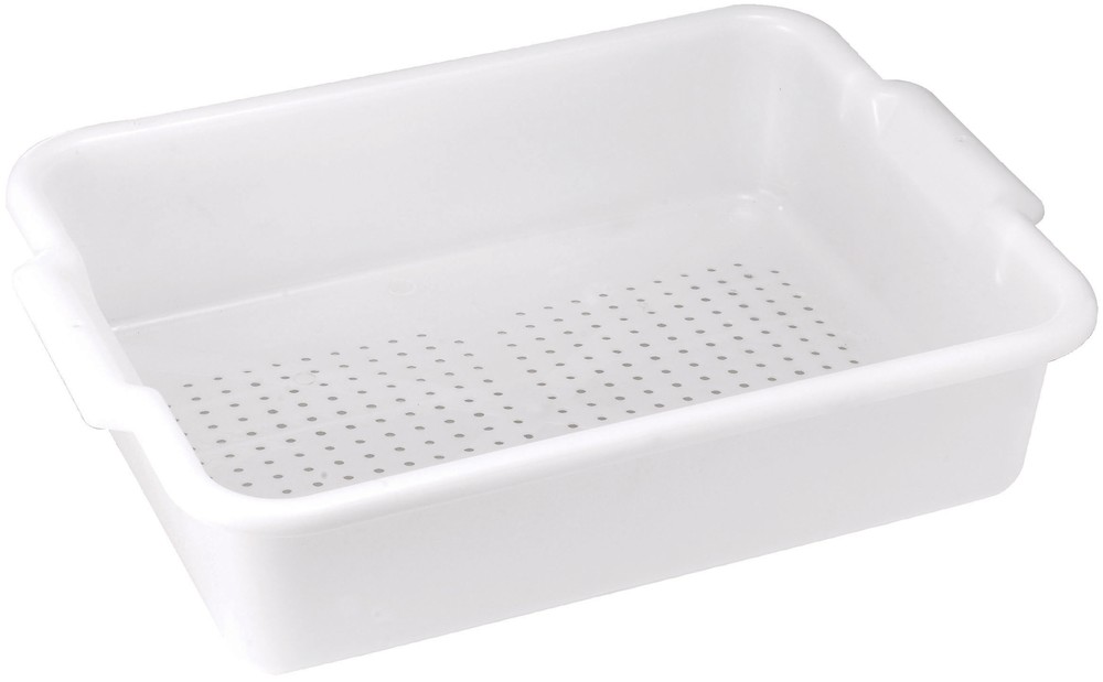 Bus Box, Perforated, White (6 Each)