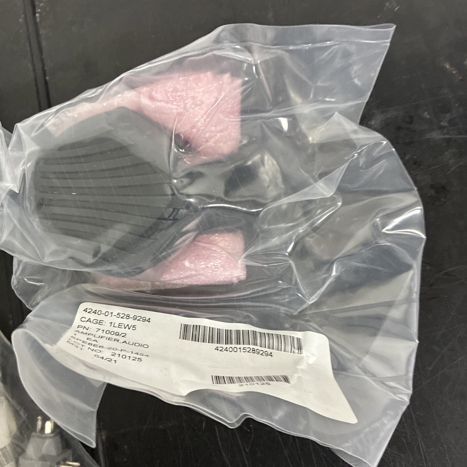 Avon VPU for C50 /M50 Gas Mask -Powered Voice Projection Unit Amp New In Package