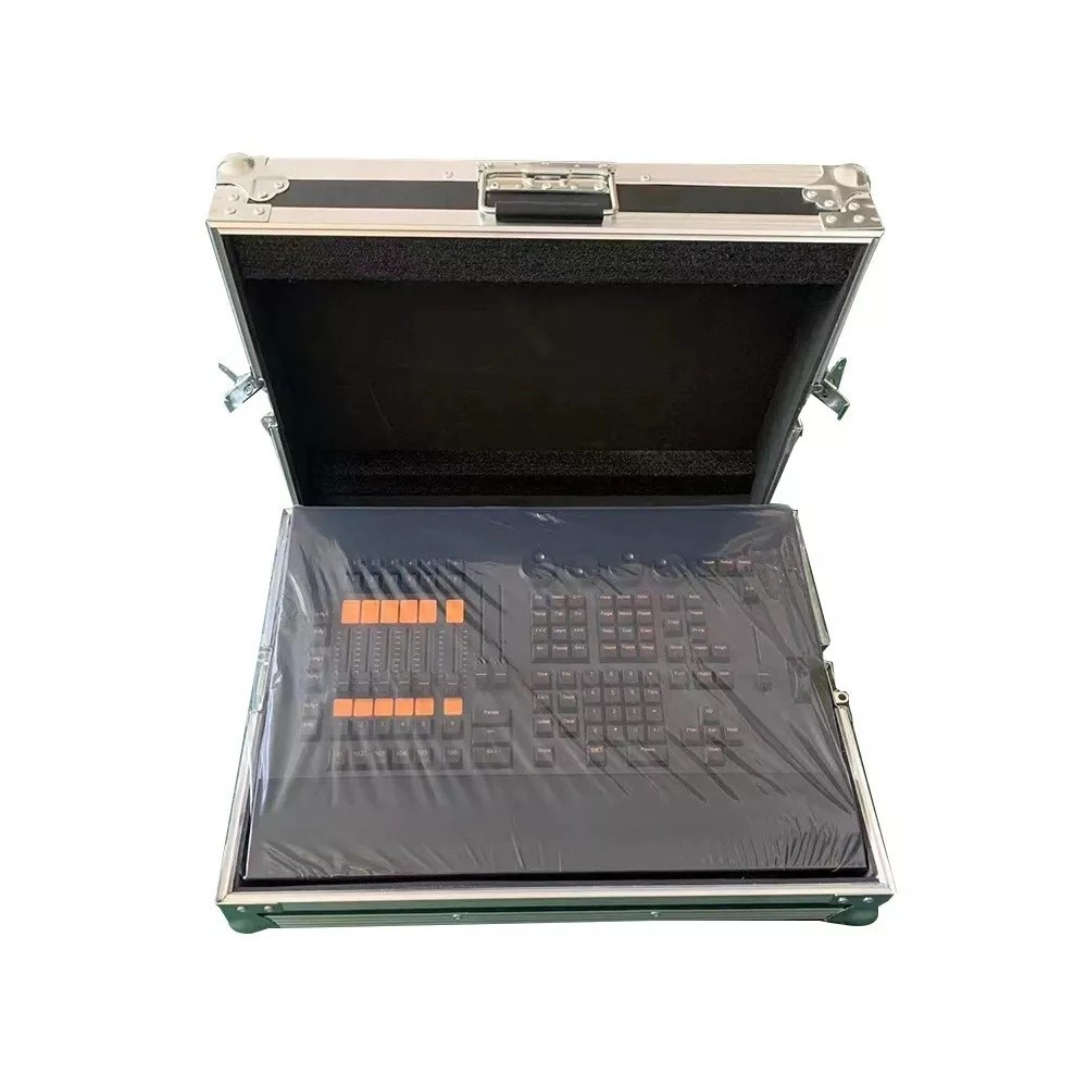 NEW Professional Stage Lighting Console Command Wing On PC DMX Controller+Case