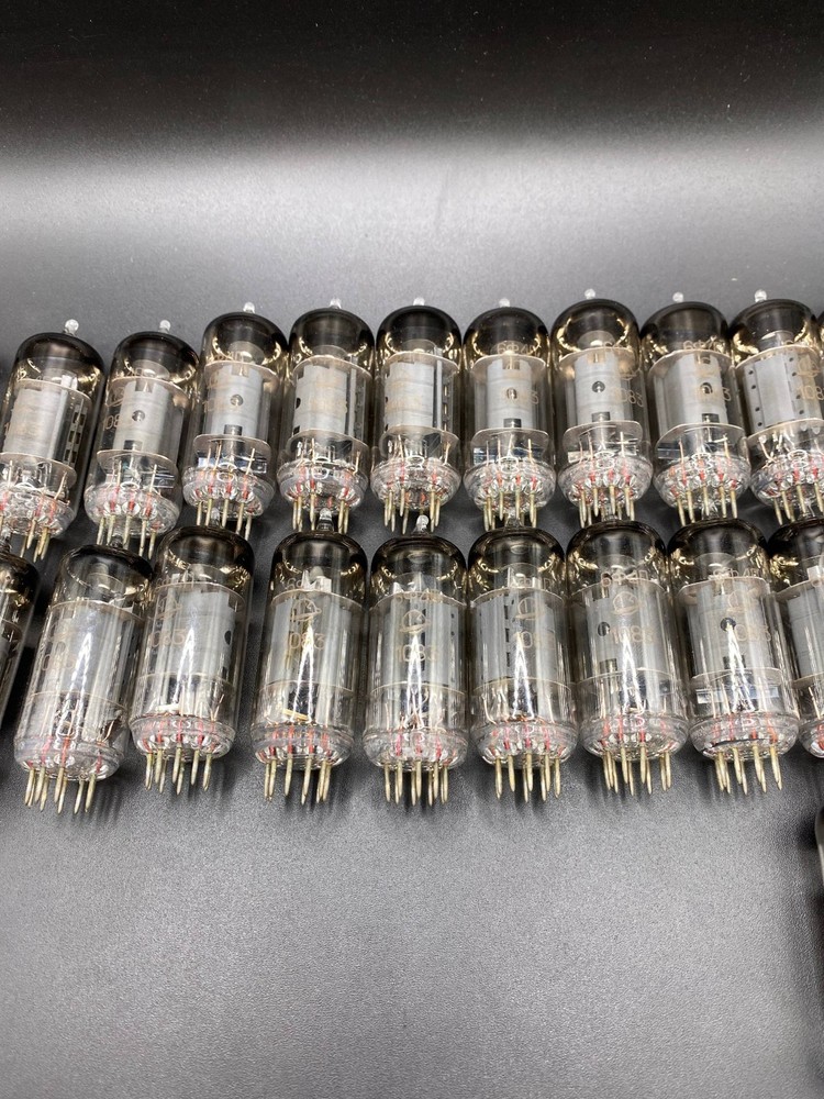 27Pcs 6F4P ( ECL84, 6DX8, 6DQ8 ) HF Triode - Pentode tubes New Same Date 10/83