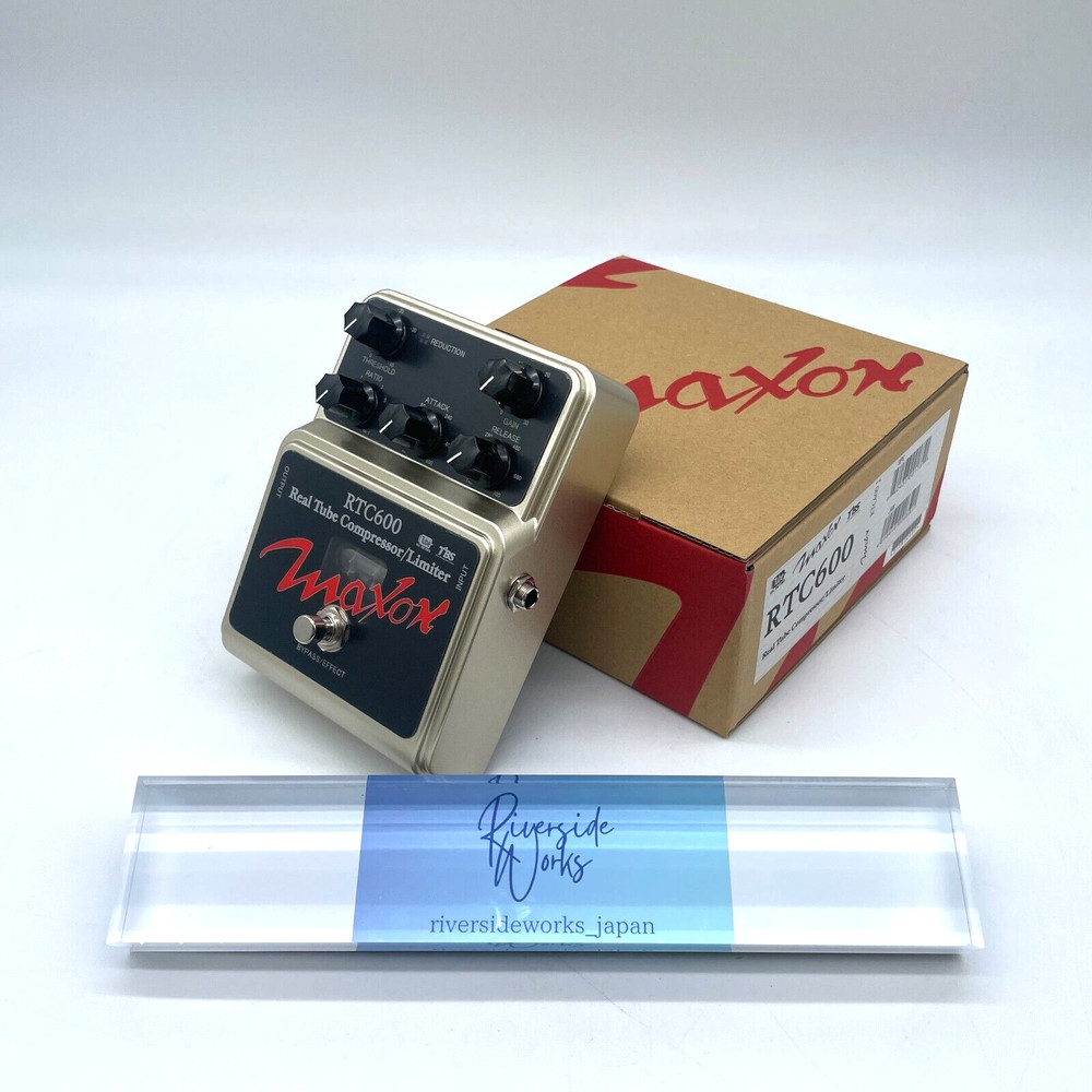 Maxon RTC600 REAL TUBE COMPRESSOR/LIMITER Used Compressor New