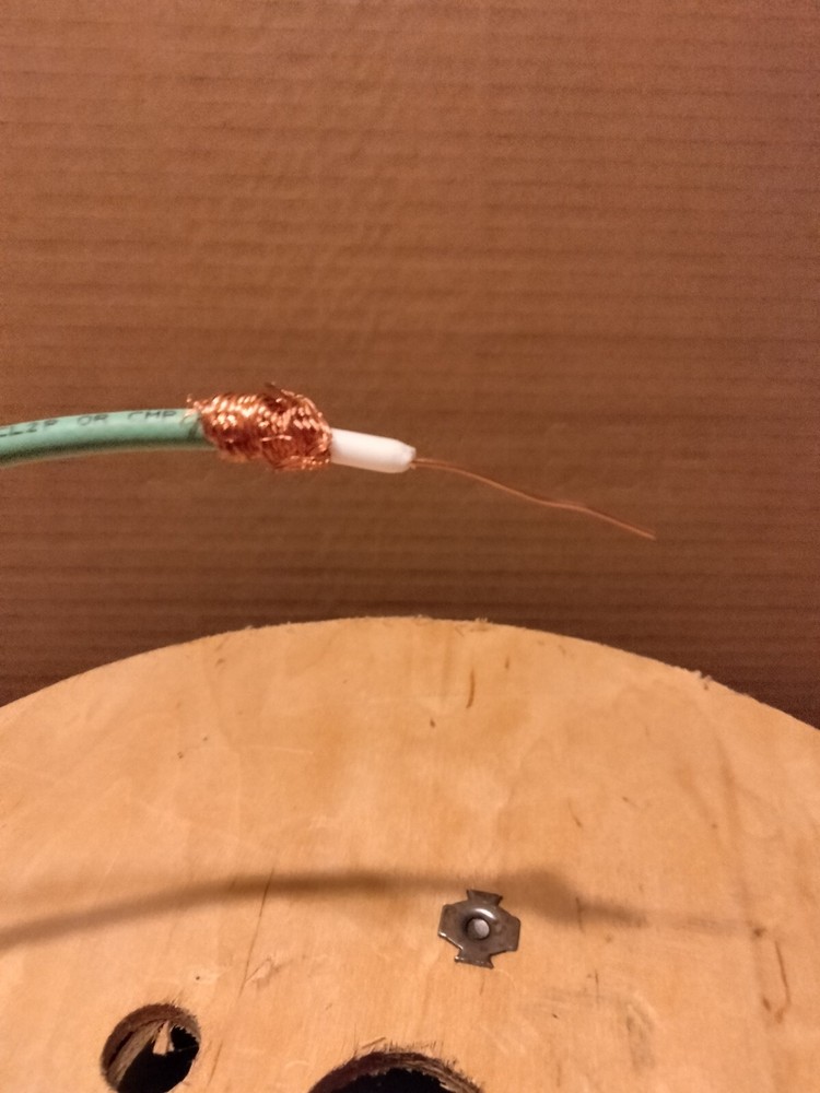 RG-6 Plenum Solid Copper Core / Copper Braid Coaxial Cable ( 1000' )