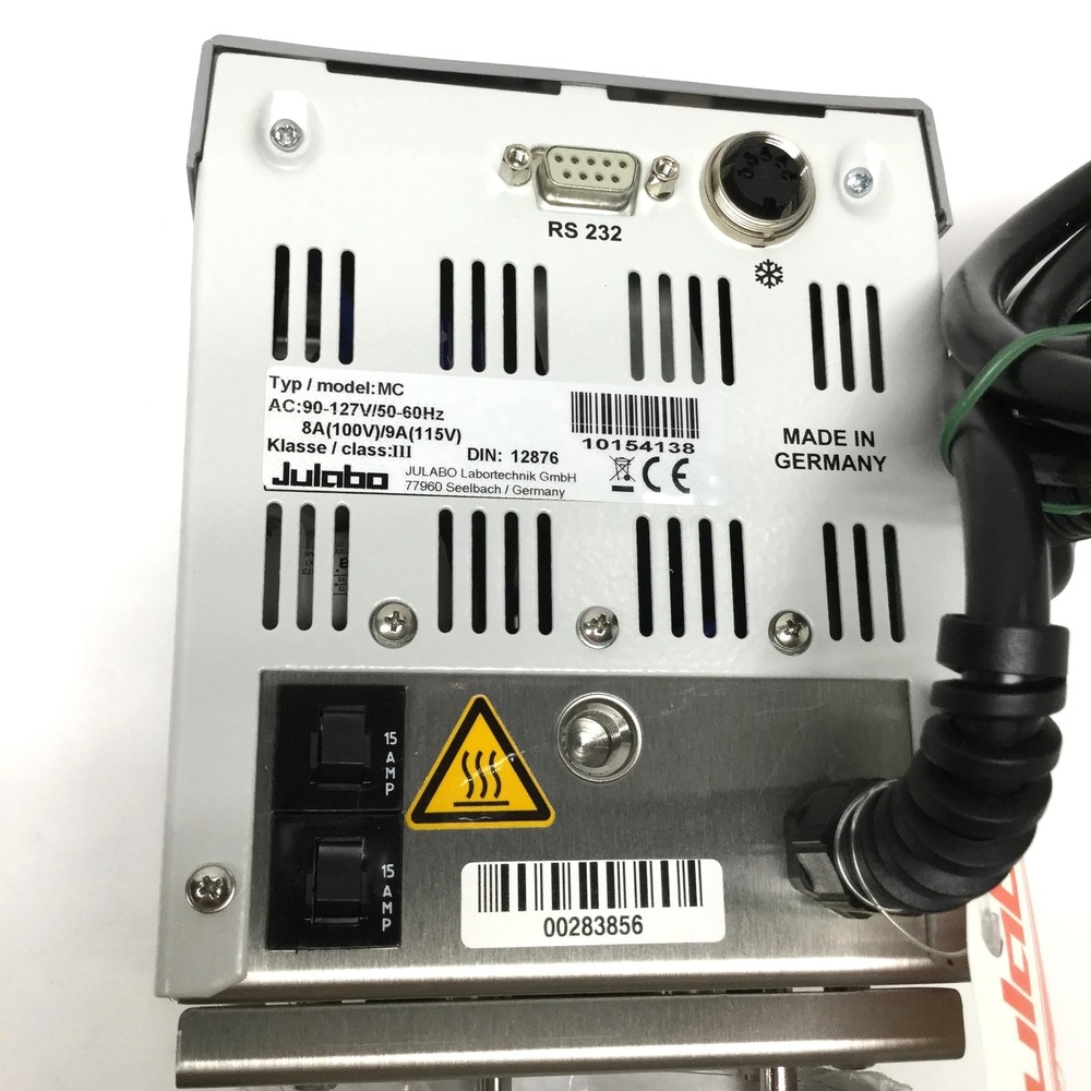 Julabo MC Immersion Heating Bath Circulator Controller Head 200°C, 1100W, 115VAC