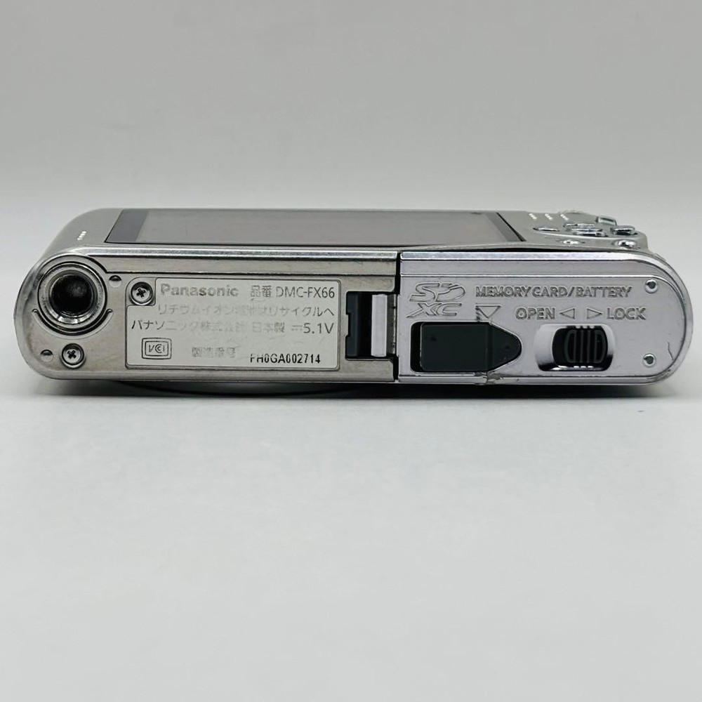 Panasonic DMC-FX66 Digital Camera Tested Excellent Condition Compact Model