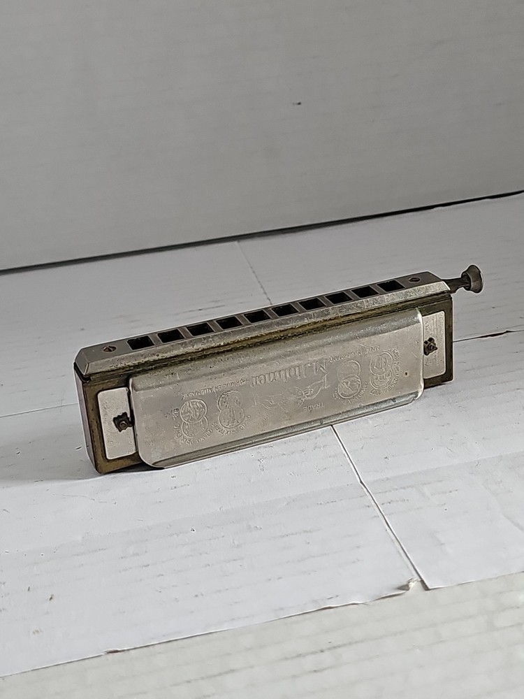 1930's Hohner Chromonica Harmonica With Echo Elite.