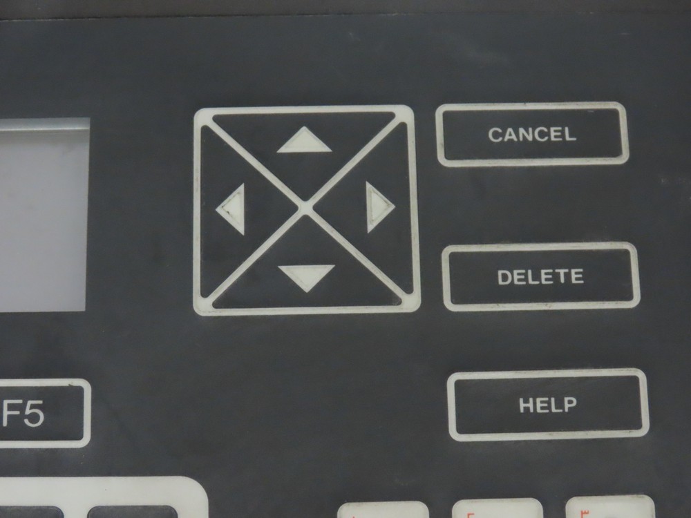 Marconi Videojet Excel Series 170i Ultra Ink Jet Printer Operator Panel Screen