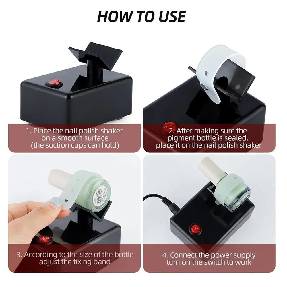 Professional Vortex Paint & Nail Polish Shake Machine