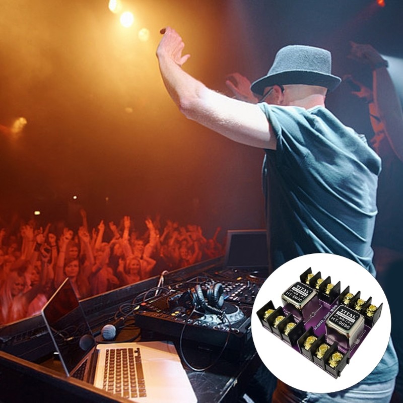 Multipurpose Audios Noise Filter Eliminators Device for Connection with Compacts