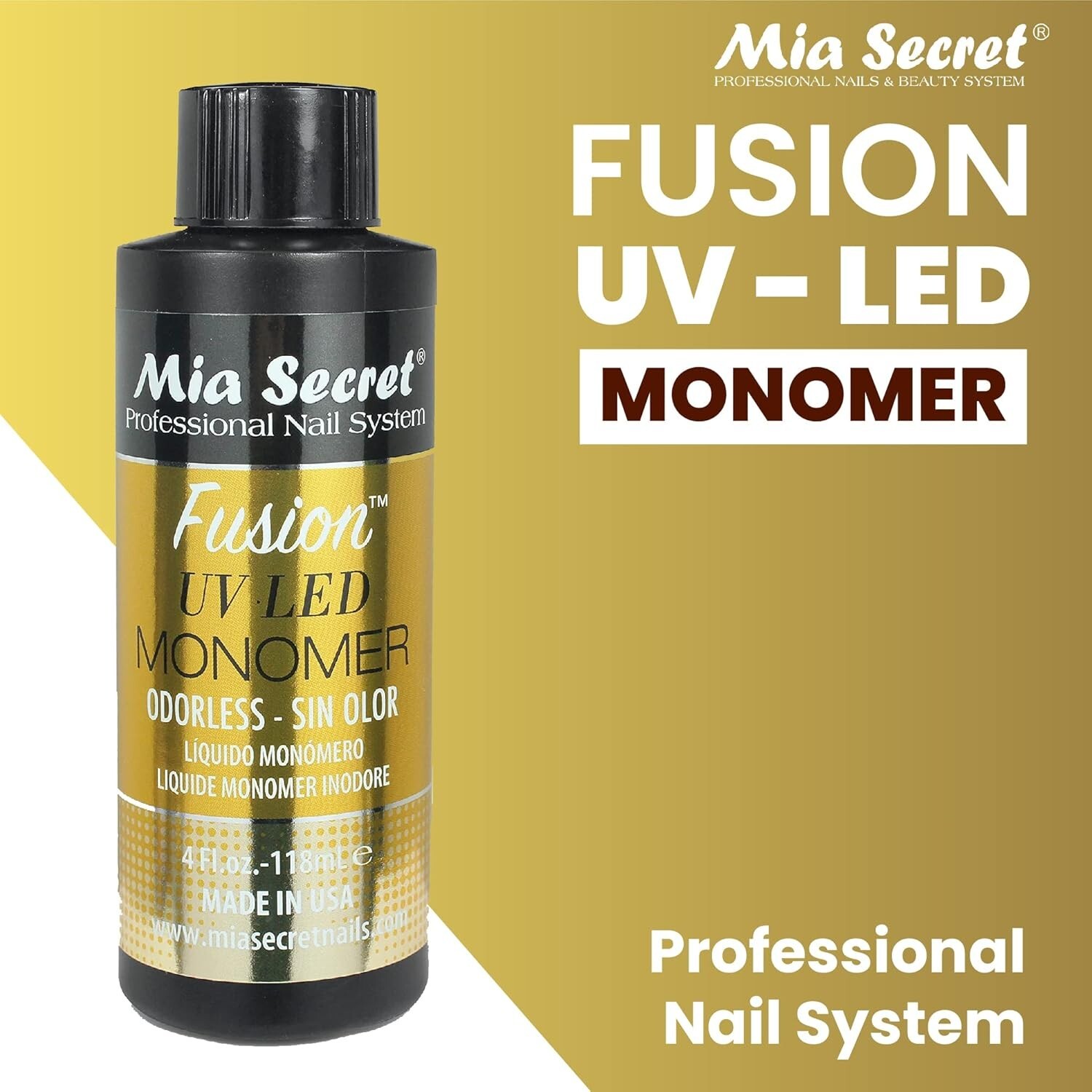 Mia Secret Odorless Monomer 4 oz