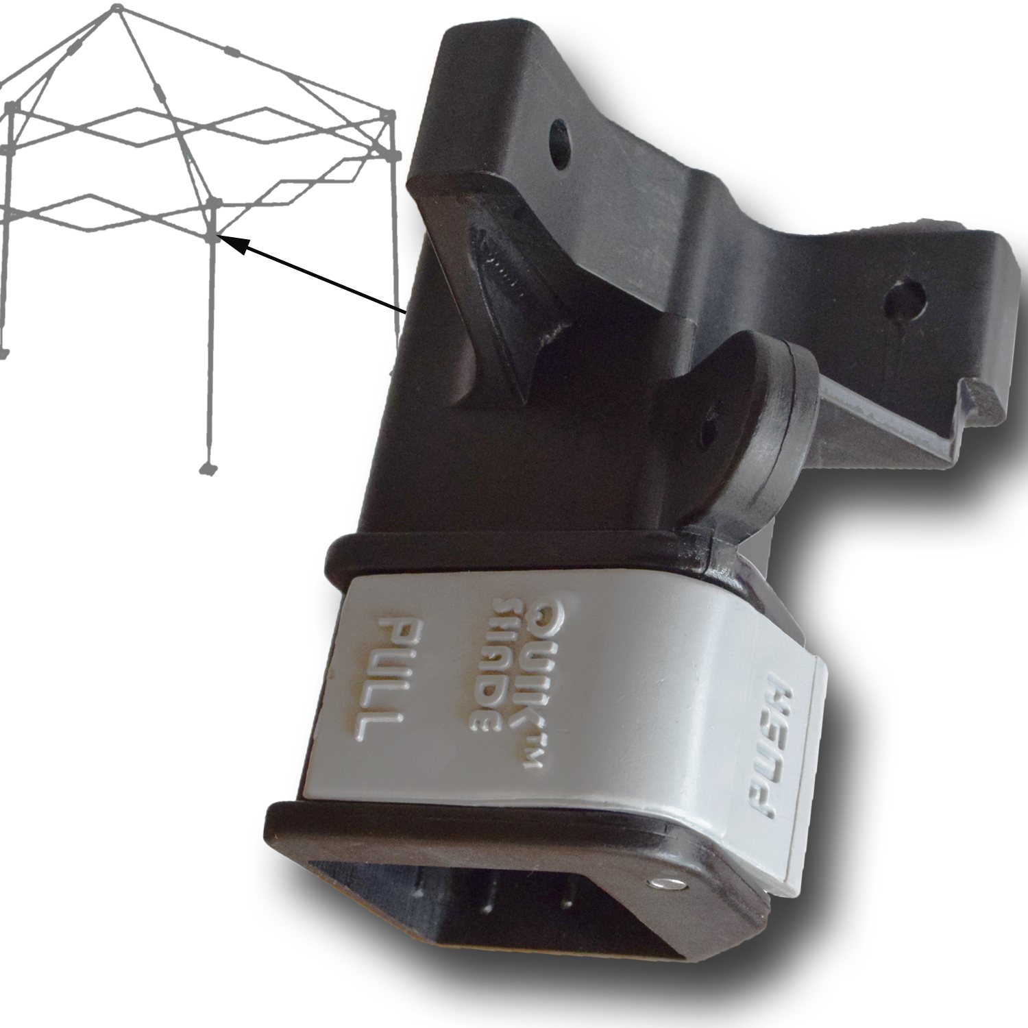 Quik Shade Commercial Leg Slider Canopy Gazebo Connector Part