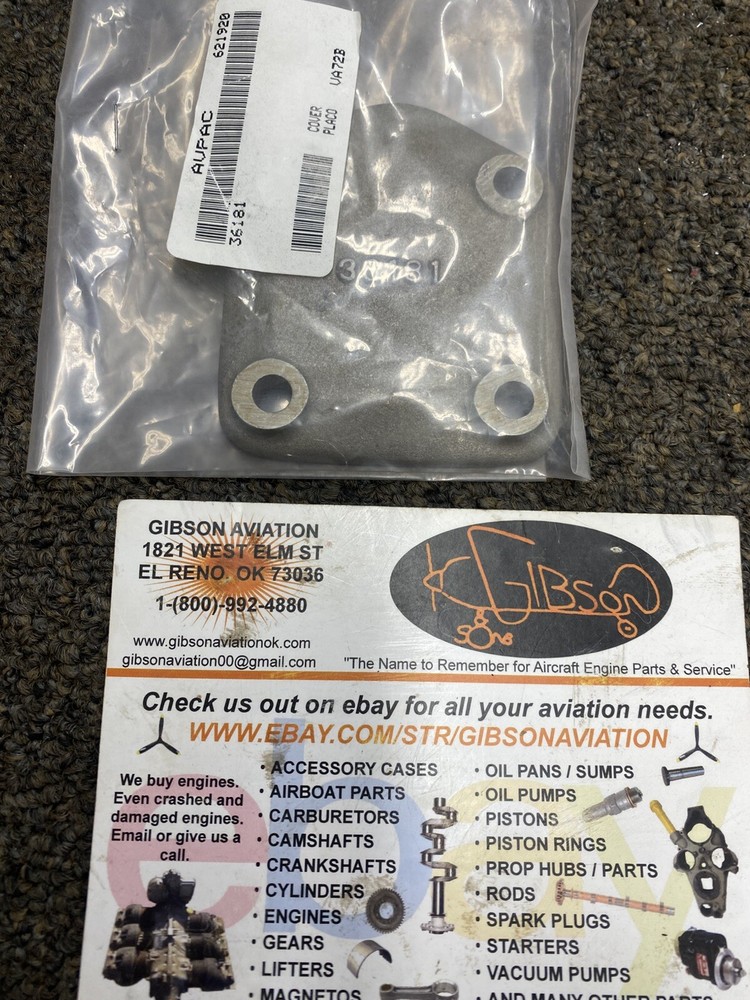 CONTINENTAL 36181  GOVERNOR PAD COVER