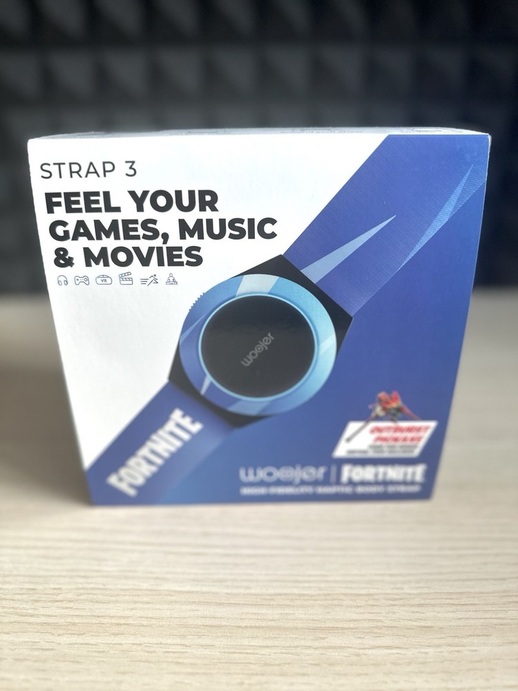 WOOJER STRAP 3 Multimedia Haptic Feedback Strap Fortnite Edition No Code