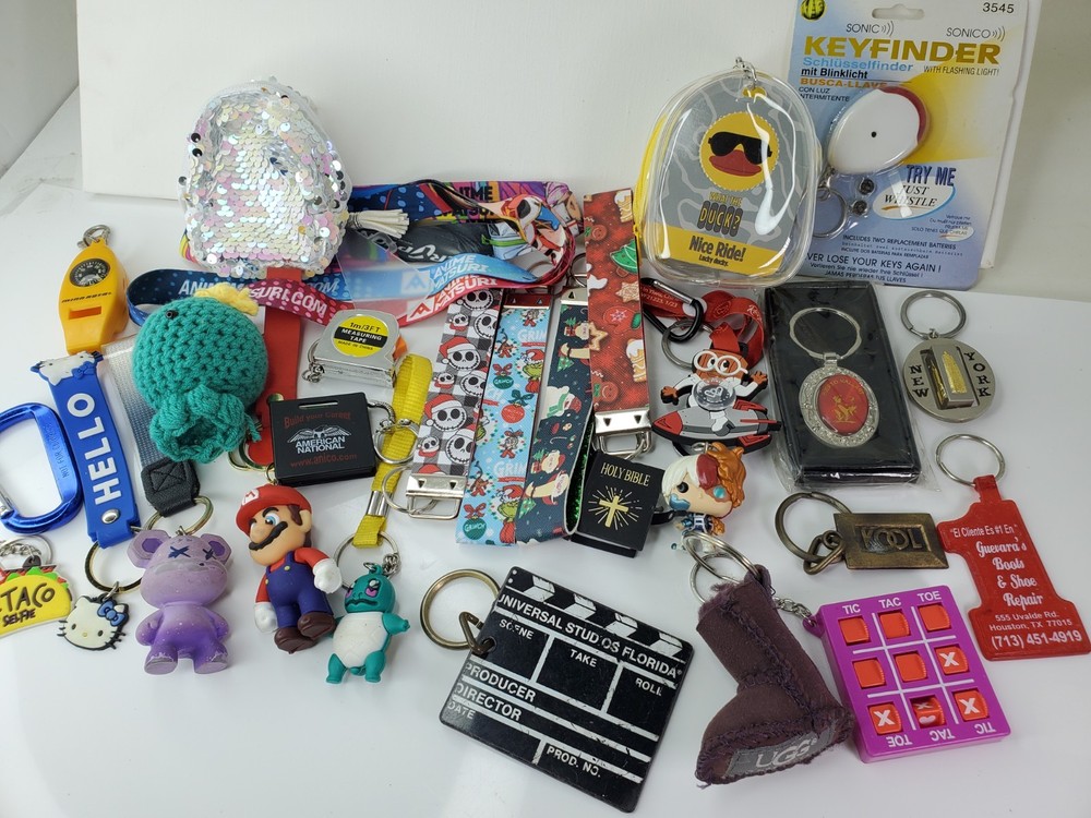 Vintage Keychain Lot Collectable