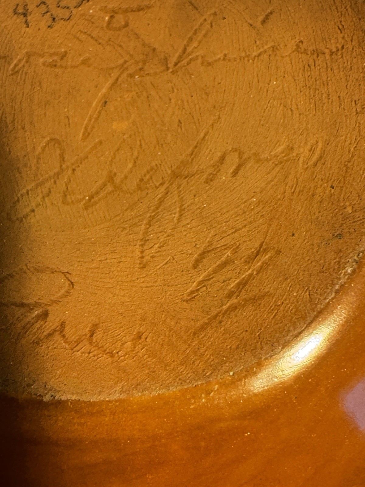 VERY FINE Albert & Josephine Vigil Red Pottery Vase San Ildefonso Pueblo 6"