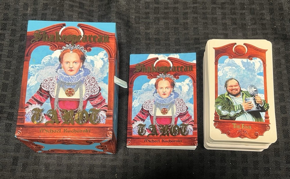 Shakespeare Tarot Deck & Guidebook - Michael Kucharski