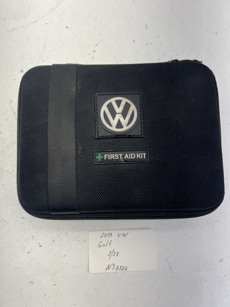 2013 VW Golf Emergency First Aid Kit OEM.
