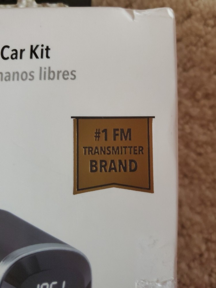 Scosche BTFREQ Bluetooth Handsfree Car Kit w/#1 FM Transmitter Brand.