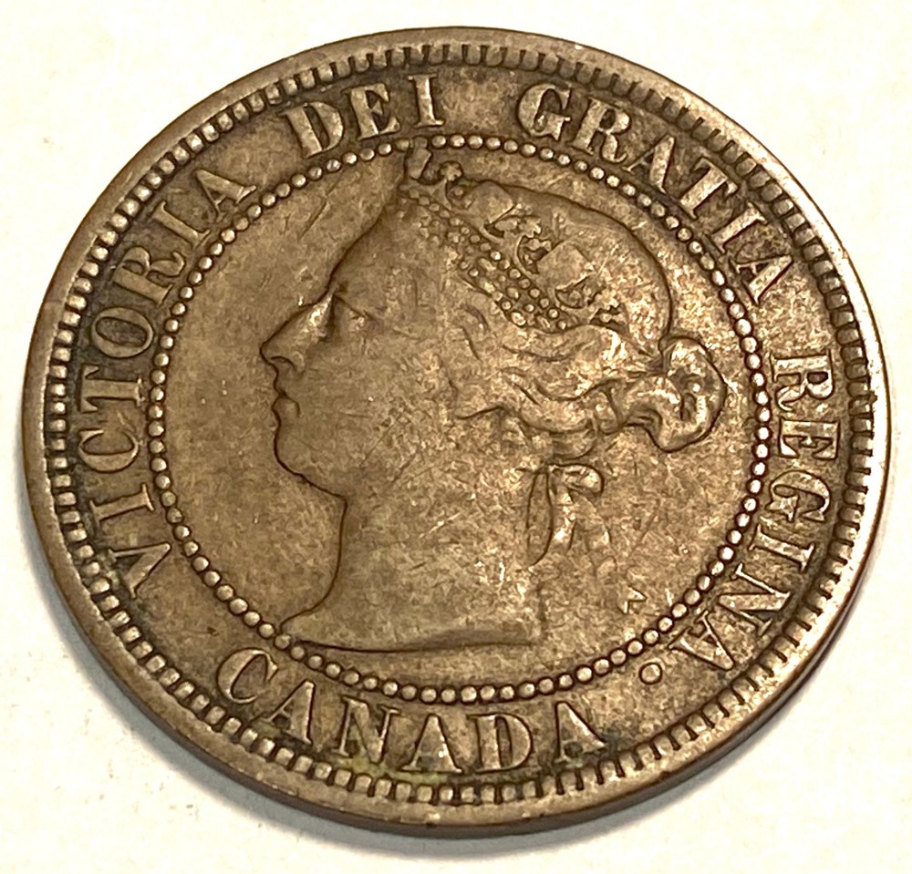 1888 Canada Large Cent Higher Grade #8
