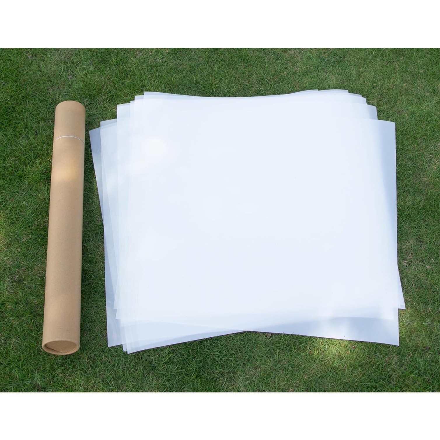 10 PCS 12X12 inch 10mil Blank Mylar Stencil Sheets,Milky Translucent PET Blank