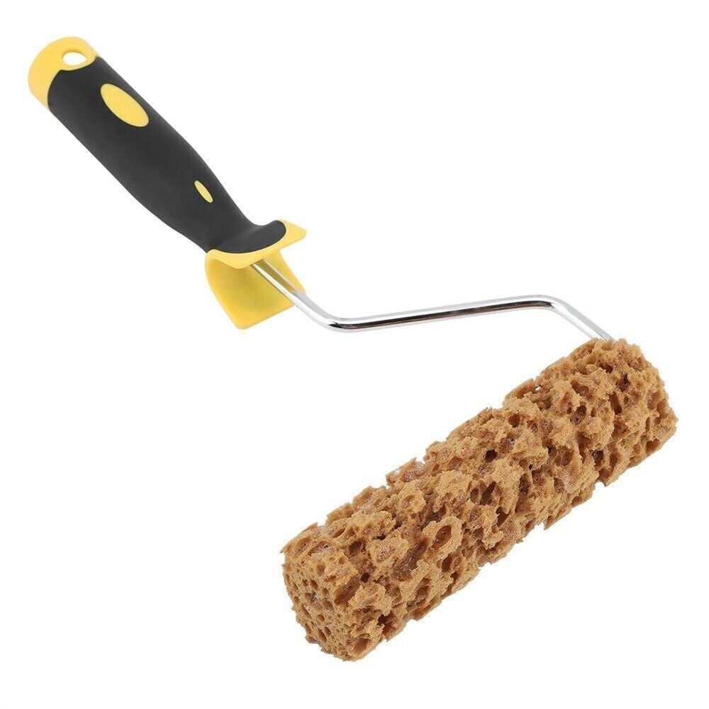 Texture Pattern Paint Roller Brush with Handle Decorate for Wall Painting Tool