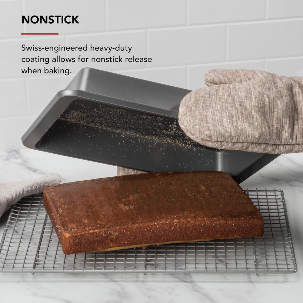 Aluminized Pan tool set 9x13-Inch Nonstick kitchen baking tray
