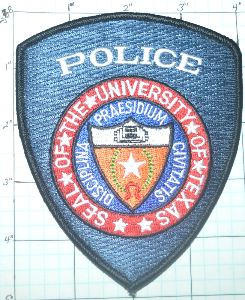 TEXAS UNIVERSITY POLICE DEPT PATCH