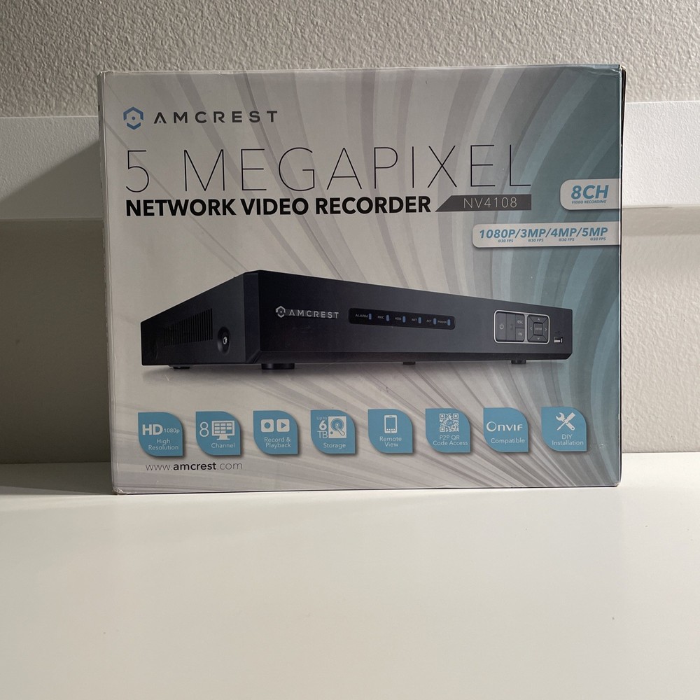 Amcrest 5MP Network NV4108 1080P