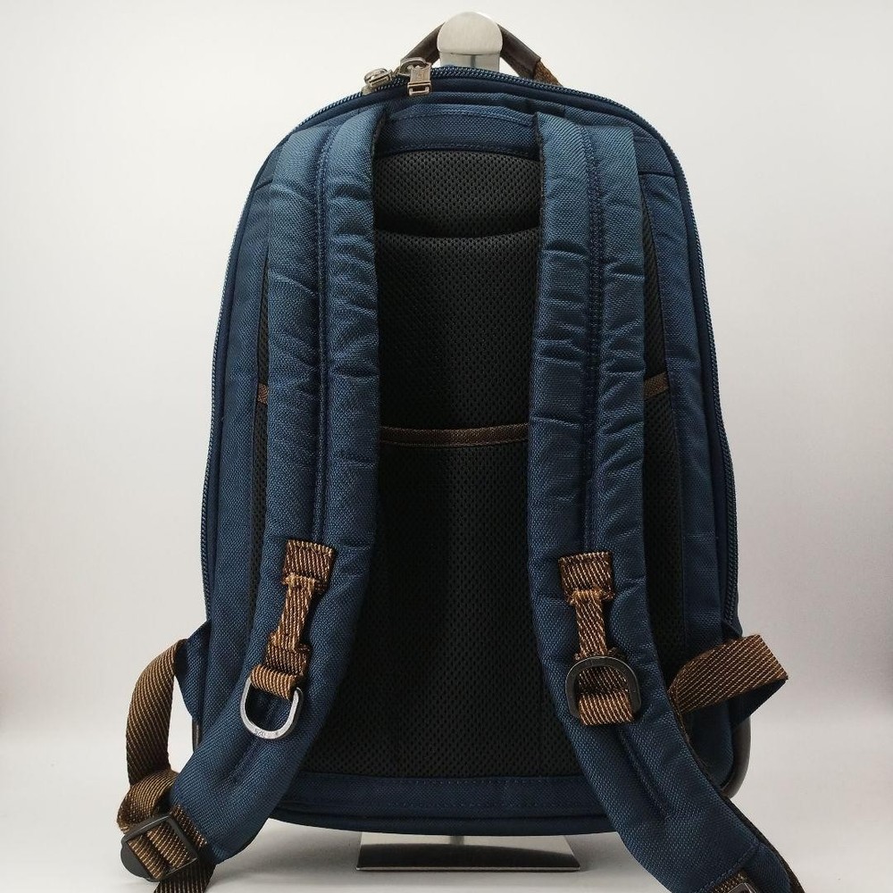 Tumi ALPHA BRAVO Navy Backpack Rucksack Used 22202