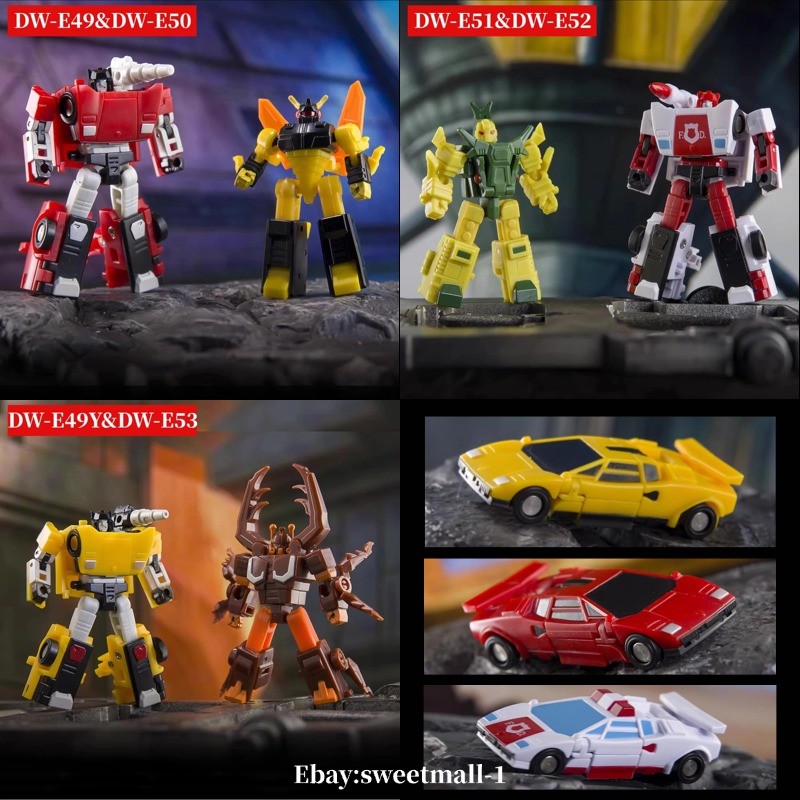 DR.WU DW-E49 SIDE SLIP&E50 PLUNDER/49Y TIGER MARK 53 BUTCHER/E51 RED LINE&E52