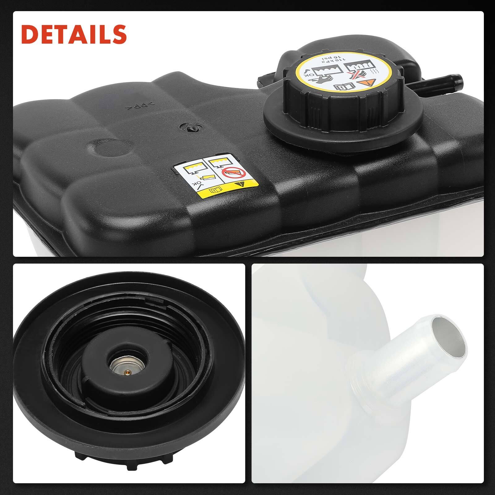 Engine Coolant Reservoir w/ Cap for Ford Crown Victoria Lincoln Town Car Mercury