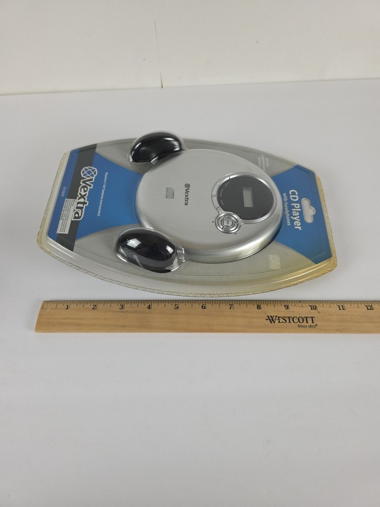 Vintage Vextra CD Player NEW/SEALED Programmable Memory Silver