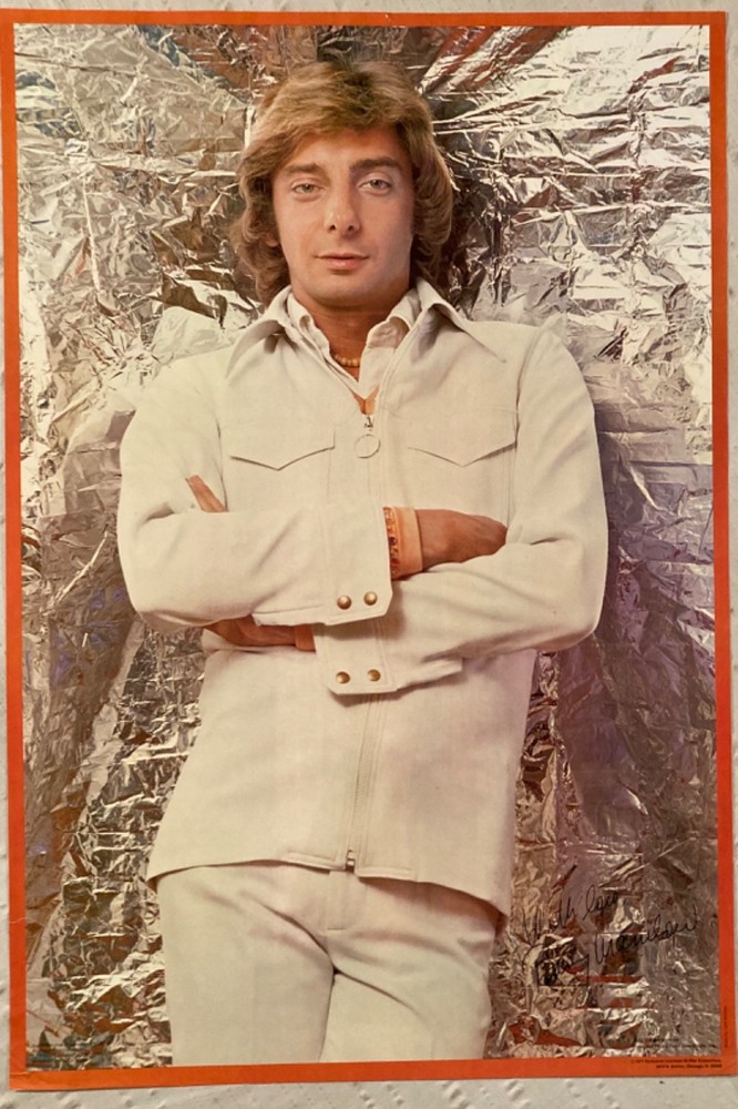 Barry Manilow 1977 Poster BiRite Chicago U