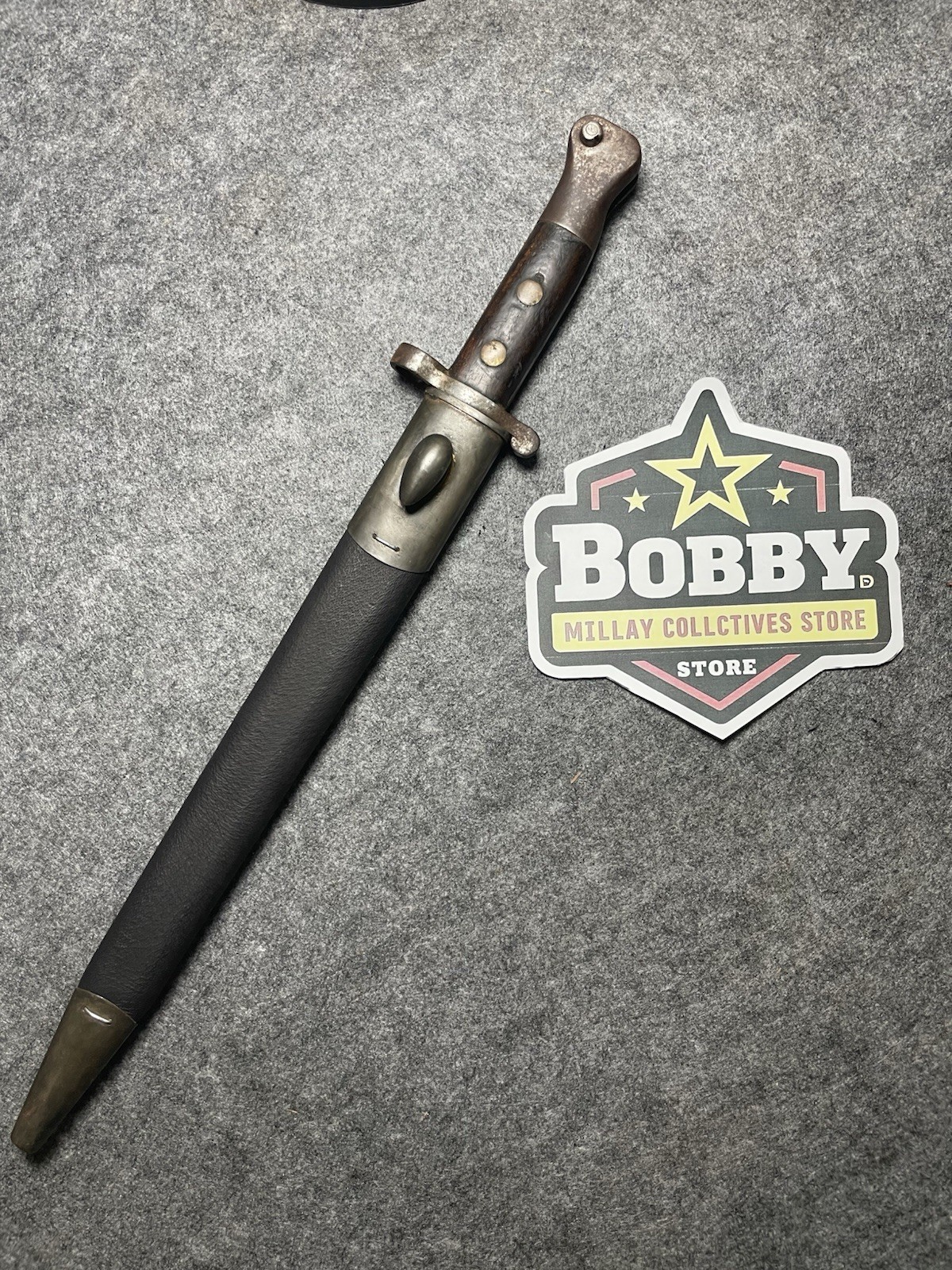 Britain British 1888 1903 Bayonet sheath (Replica）scabbard Iron parts